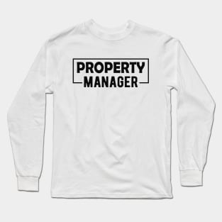 Property Manager Long Sleeve T-Shirt